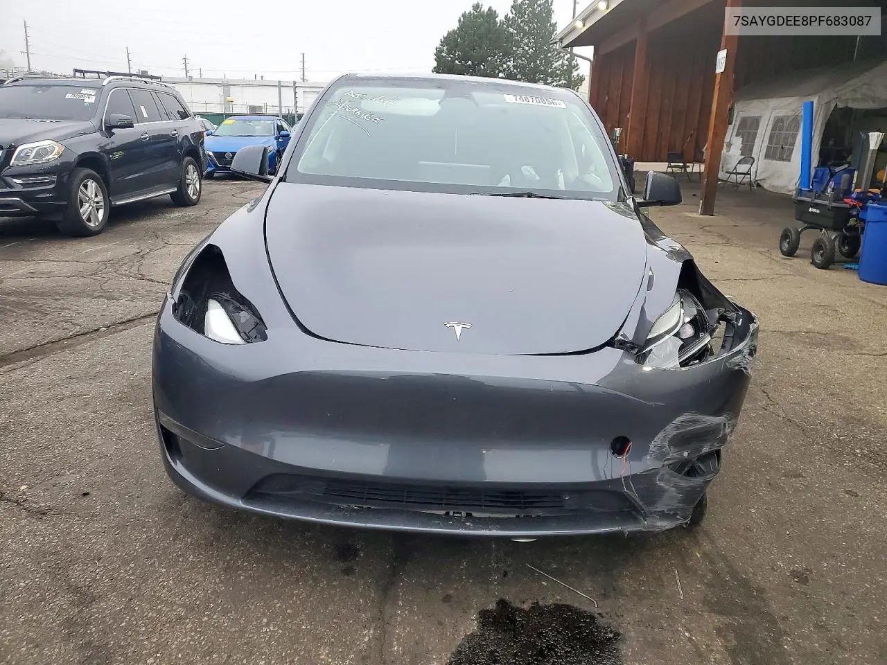 2023 TESLA MODEL Y VIN 7SAYGDEE8PF683087 — фото 5