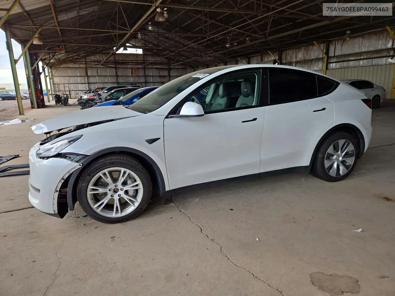 TESLA MODEL Y 2023, VIN 7SAYGDEE8PA099463