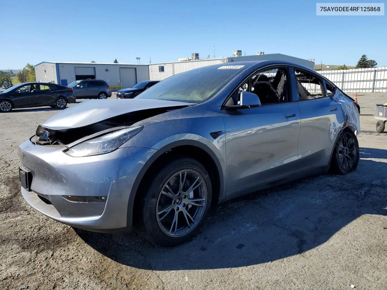 TESLA MODEL Y 2024, VIN 7SAYGDEE4RF125868