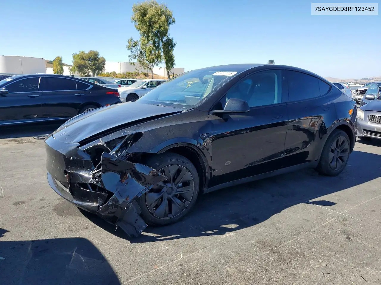 TESLA MODEL Y 2024, VIN 7SAYGDED8RF123452