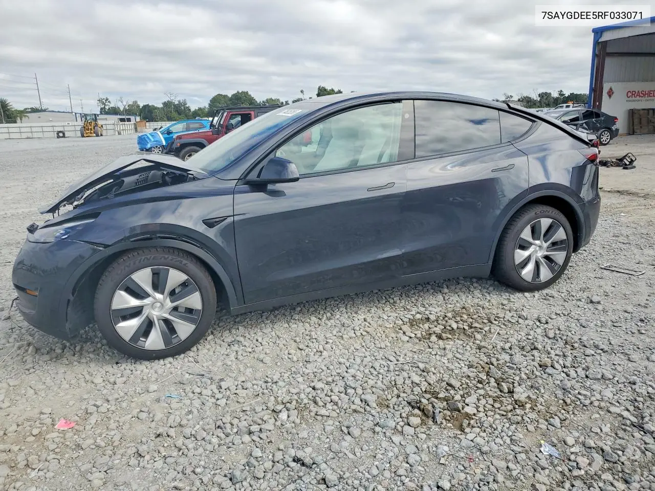 TESLA MODEL Y 2024, VIN 7SAYGDEE5RF033071