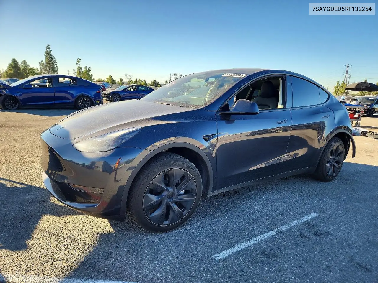 TESLA MODEL Y 2024, VIN 7SAYGDED5RF132254