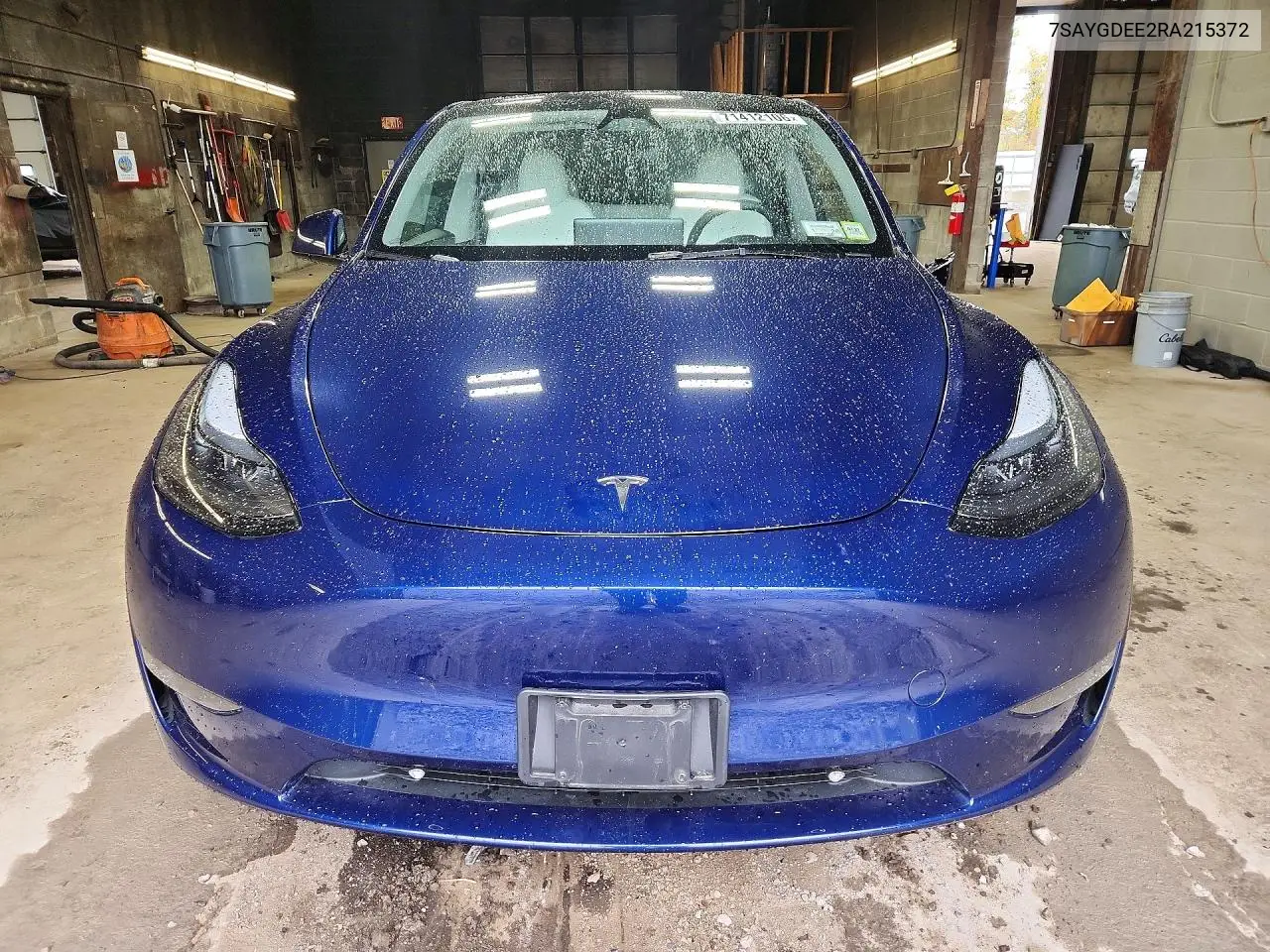 2024 TESLA MODEL Y VIN 7SAYGDEE2RA215372 — фото 5