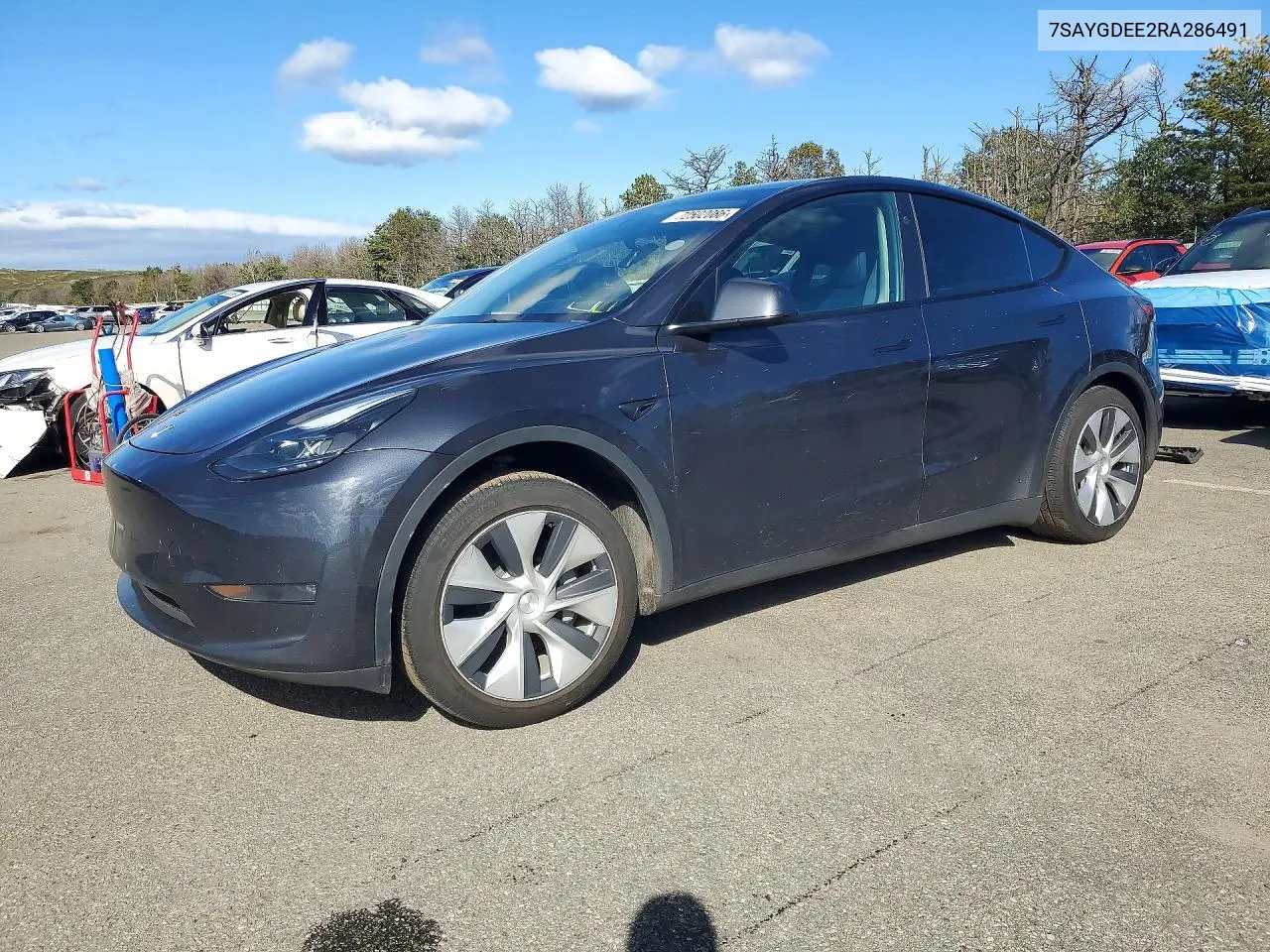 TESLA MODEL Y 2024, VIN 7SAYGDEE2RA286491