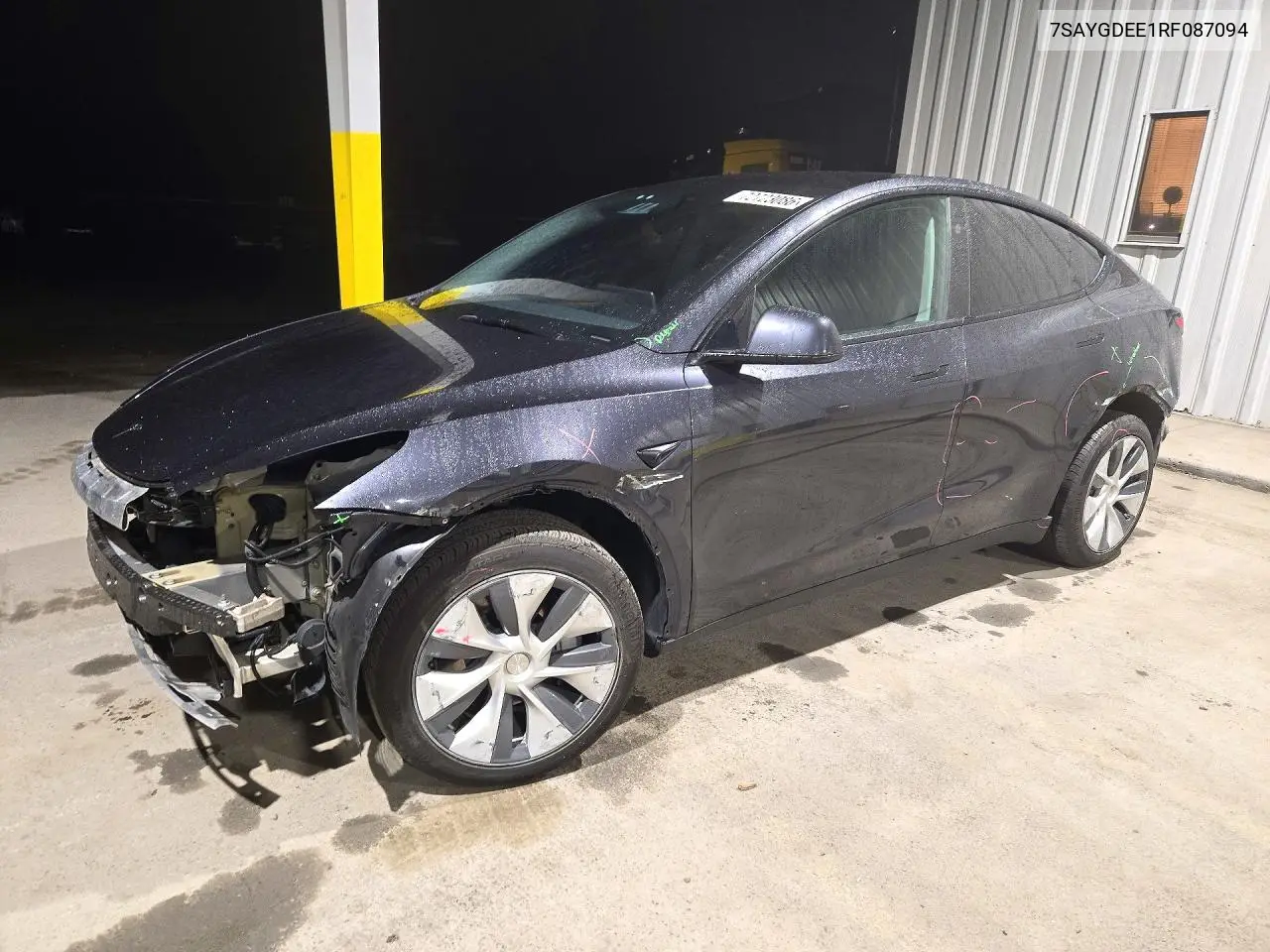 TESLA MODEL Y 2024, VIN 7SAYGDEE1RF087094