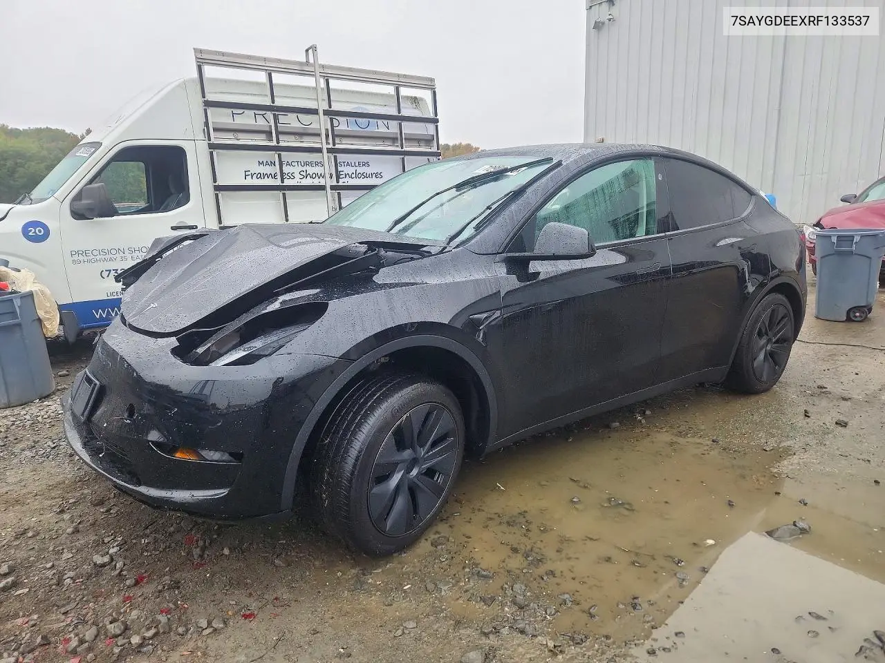 TESLA MODEL Y 2024, VIN 7SAYGDEEXRF133537