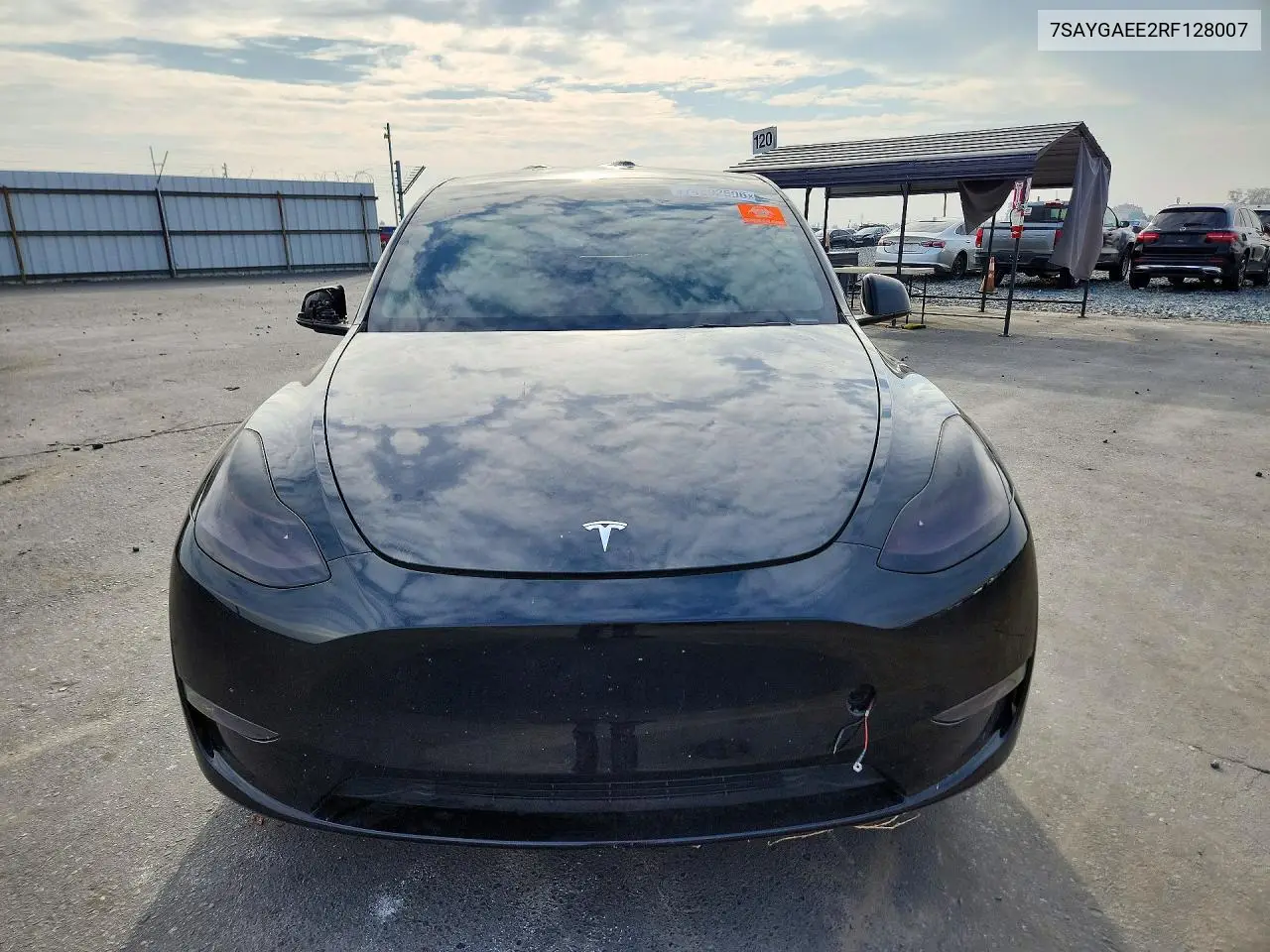 2024 TESLA MODEL Y VIN 7SAYGAEE2RF128007 — фото 5