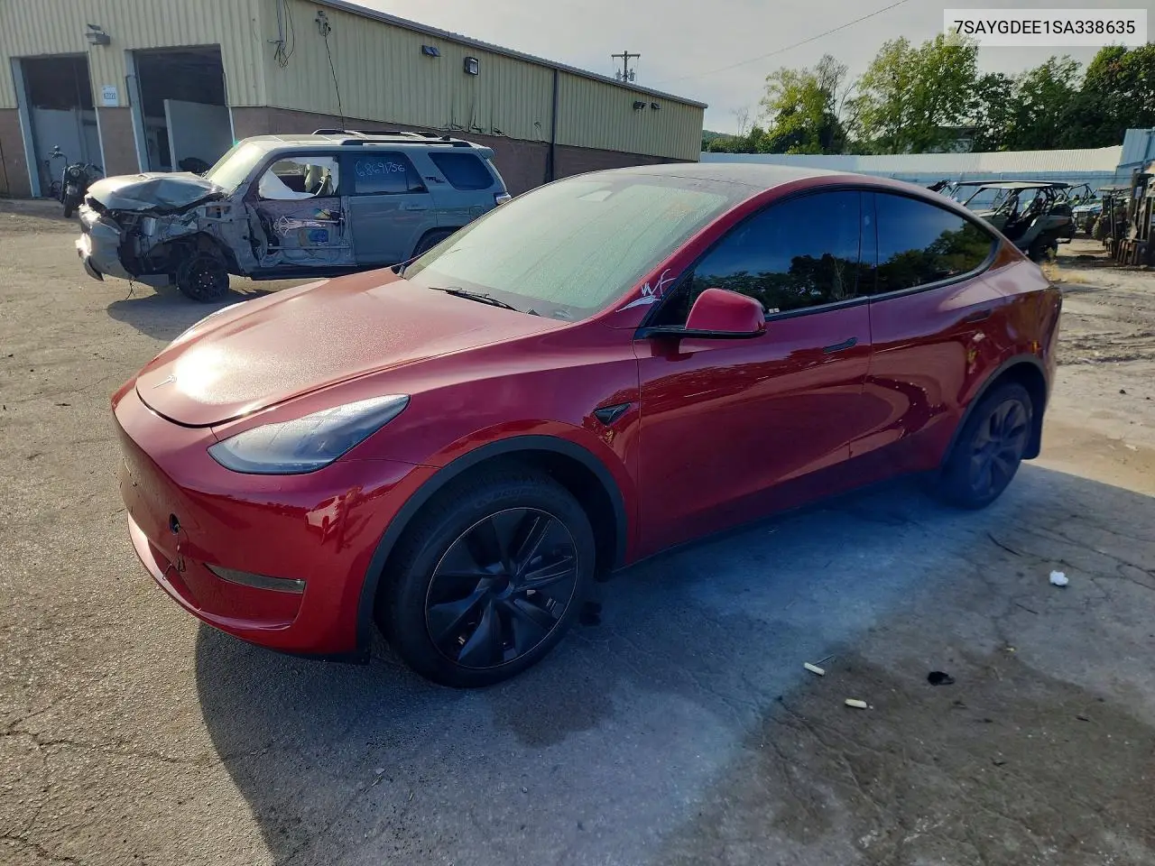TESLA MODEL Y 2025, VIN 7SAYGDEE1SA338635