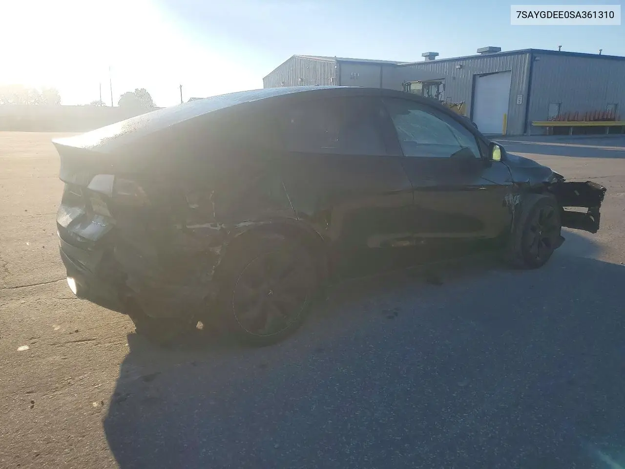 2025 TESLA MODEL Y VIN 7SAYGDEE0SA361310 — фото 3