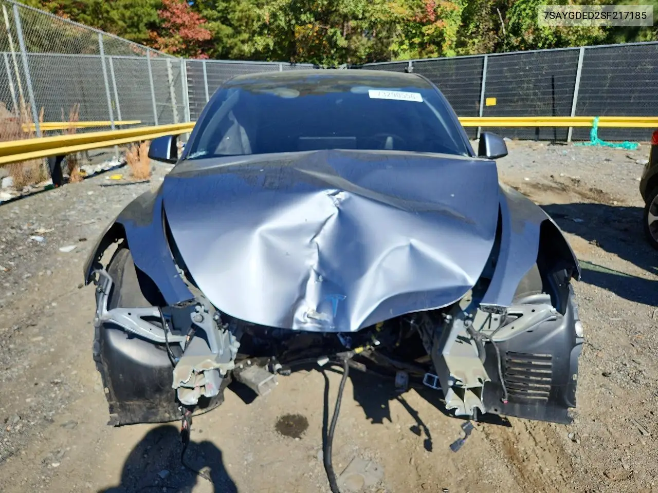 2025 TESLA MODEL Y VIN 7SAYGDED2SF217185 — фото 5