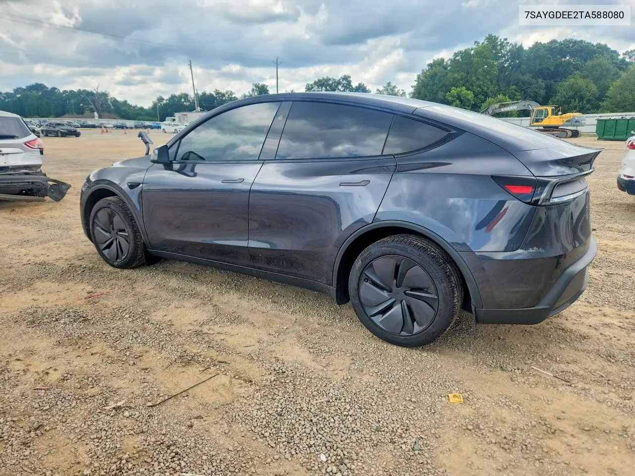 2026 TESLA MODEL Y VIN 7SAYGDEE2TA588080 — фото 2