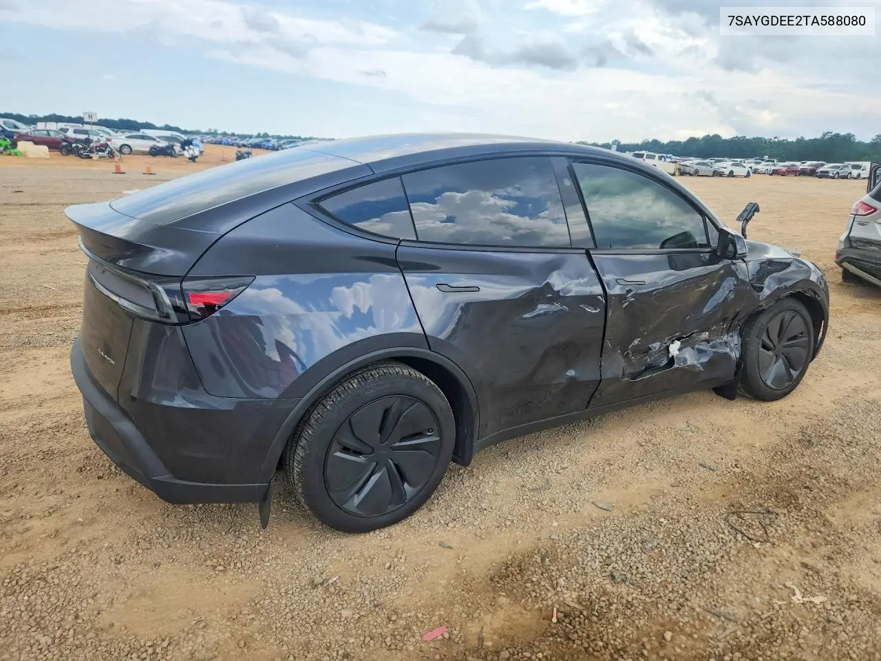 2026 TESLA MODEL Y VIN 7SAYGDEE2TA588080 — фото 3