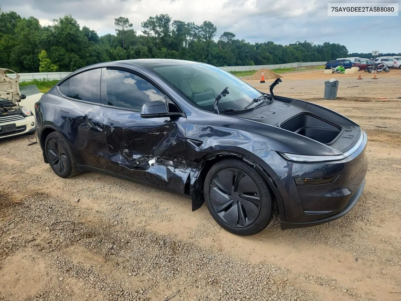 2026 TESLA MODEL Y VIN 7SAYGDEE2TA588080 — фото 4