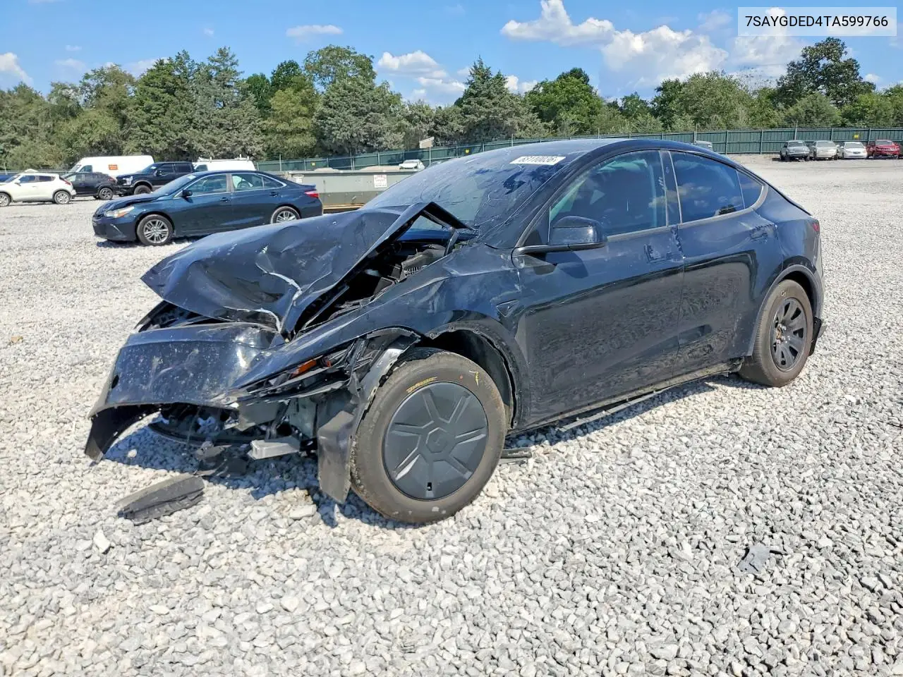 TESLA MODEL Y 2026, VIN 7SAYGDED4TA599766