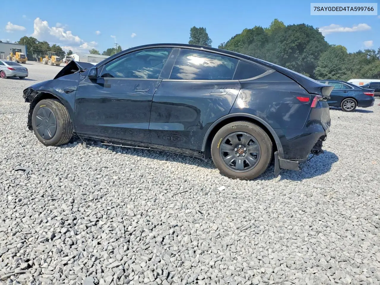 2026 TESLA MODEL Y VIN 7SAYGDED4TA599766 — фото 2