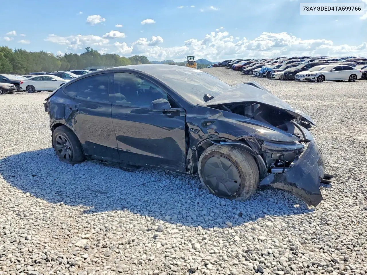 2026 TESLA MODEL Y VIN 7SAYGDED4TA599766 — фото 4