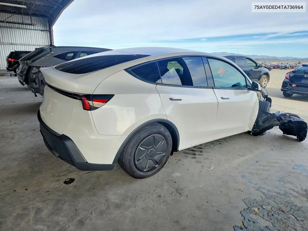 2026 TESLA MODEL Y VIN 7SAYGDED4TA736964 — фото 3