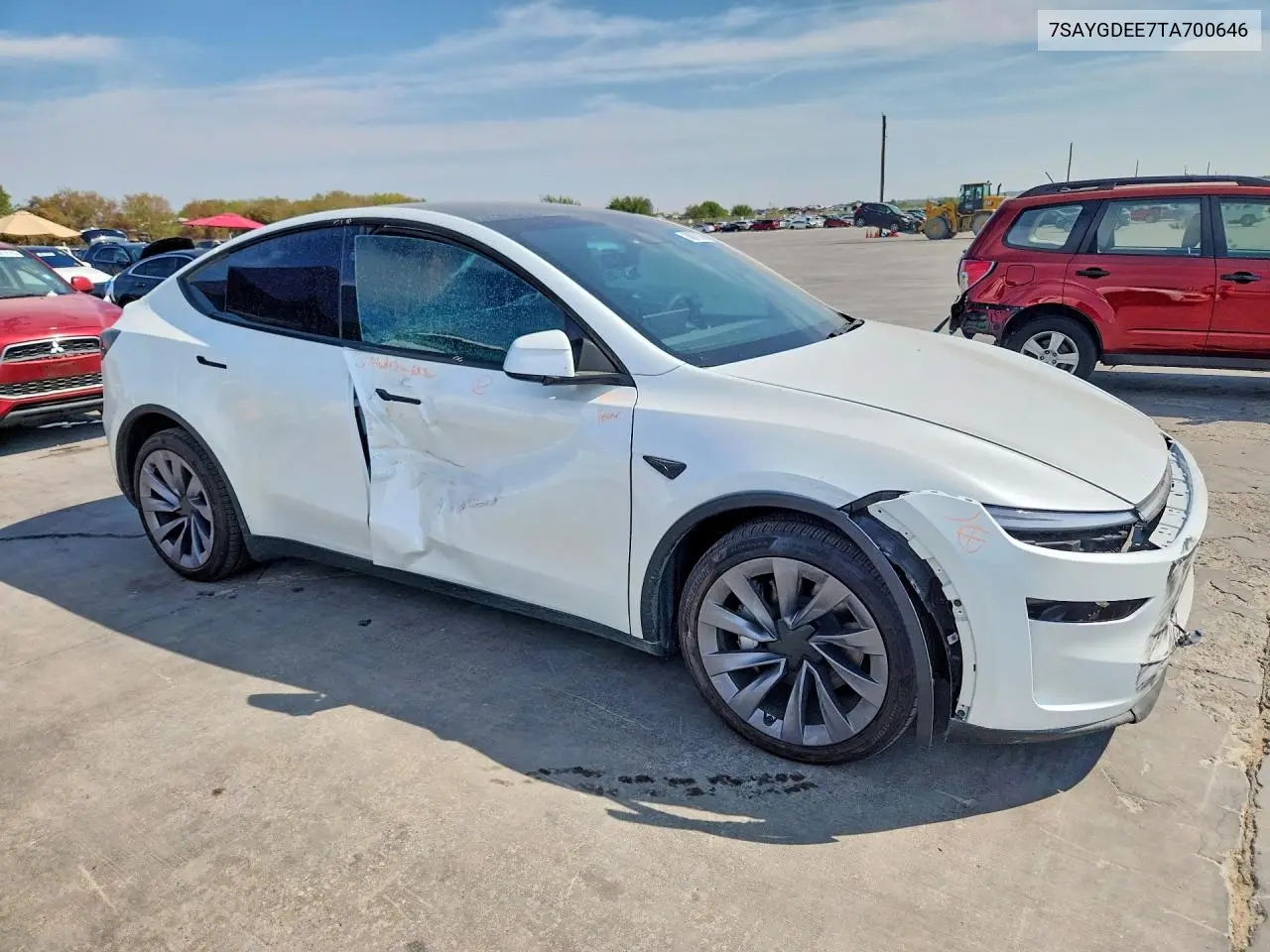 2026 TESLA MODEL Y VIN 7SAYGDEE7TA700646 — фото 4