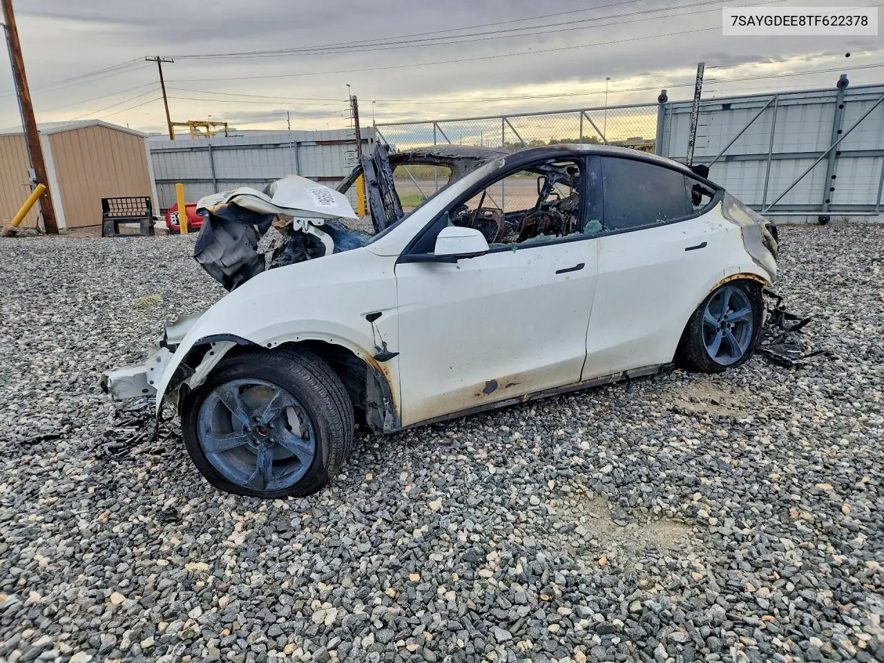 TESLA MODEL Y 2026, VIN 7SAYGDEE8TF622378