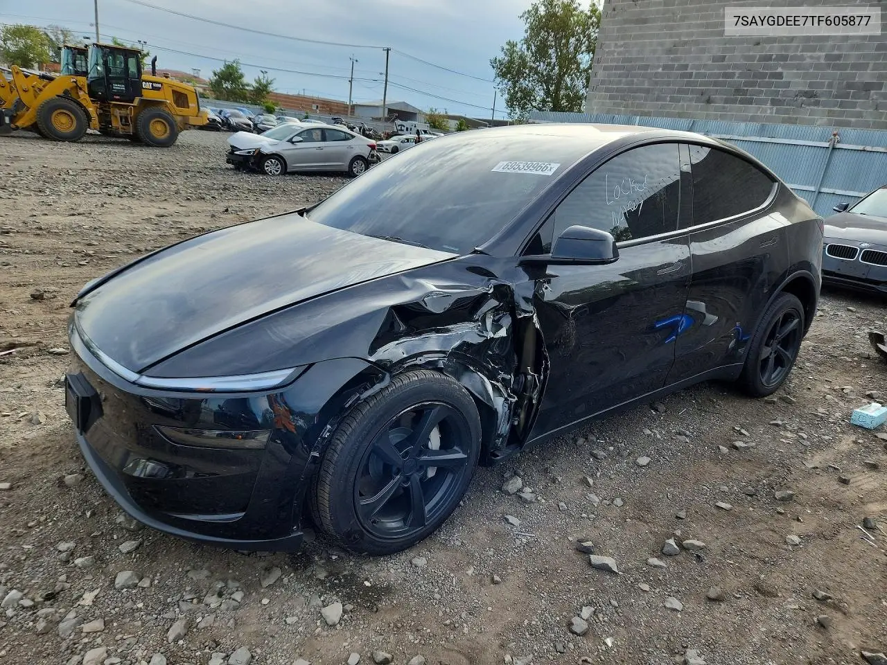TESLA MODEL Y 2026, VIN 7SAYGDEE7TF605877