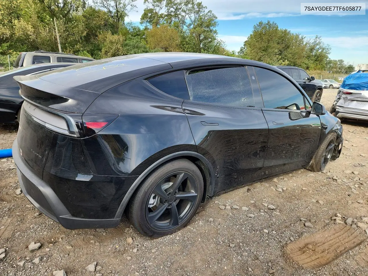 2026 TESLA MODEL Y VIN 7SAYGDEE7TF605877 — фото 3