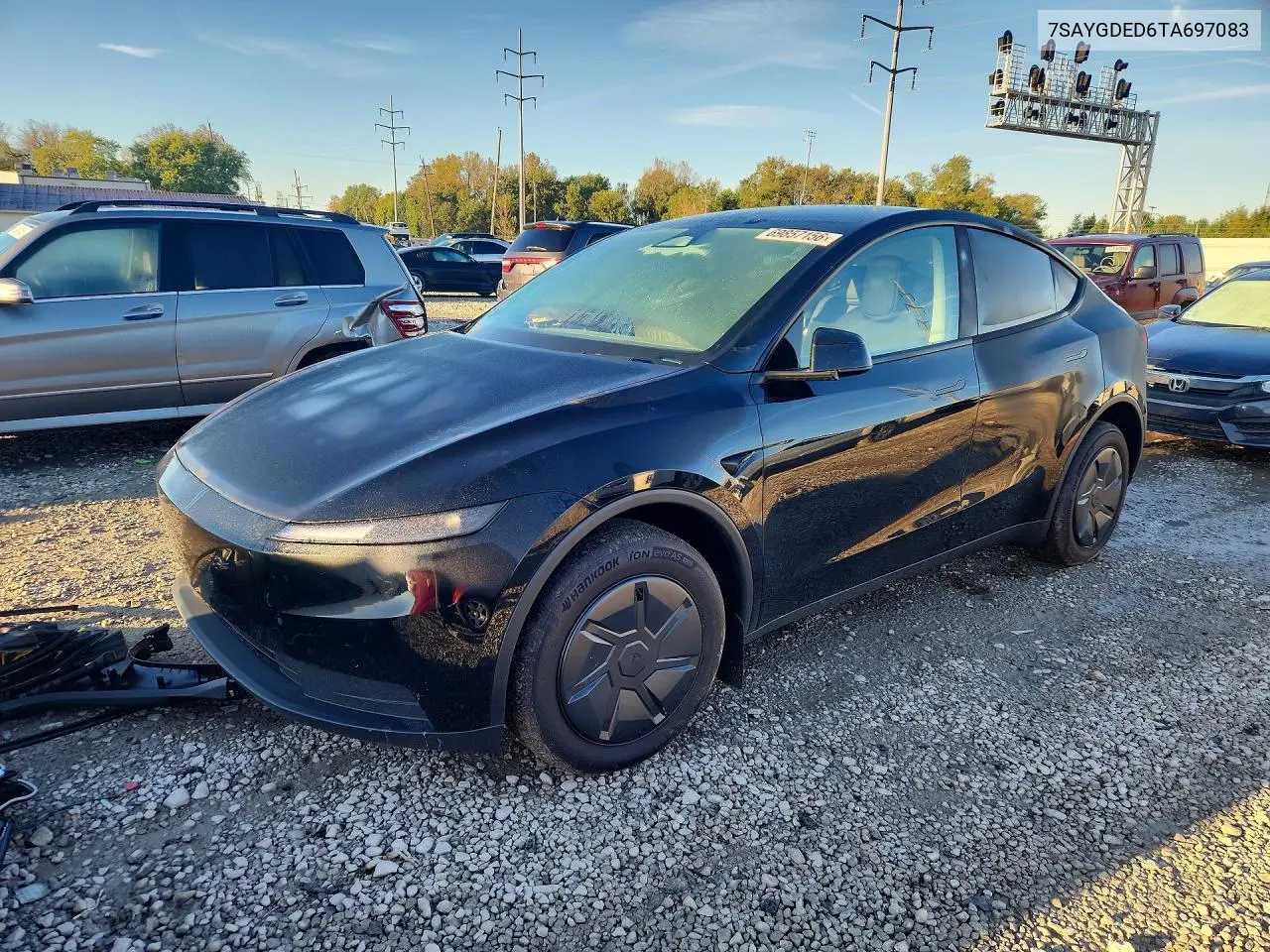TESLA MODEL Y 2026, VIN 7SAYGDED6TA697083