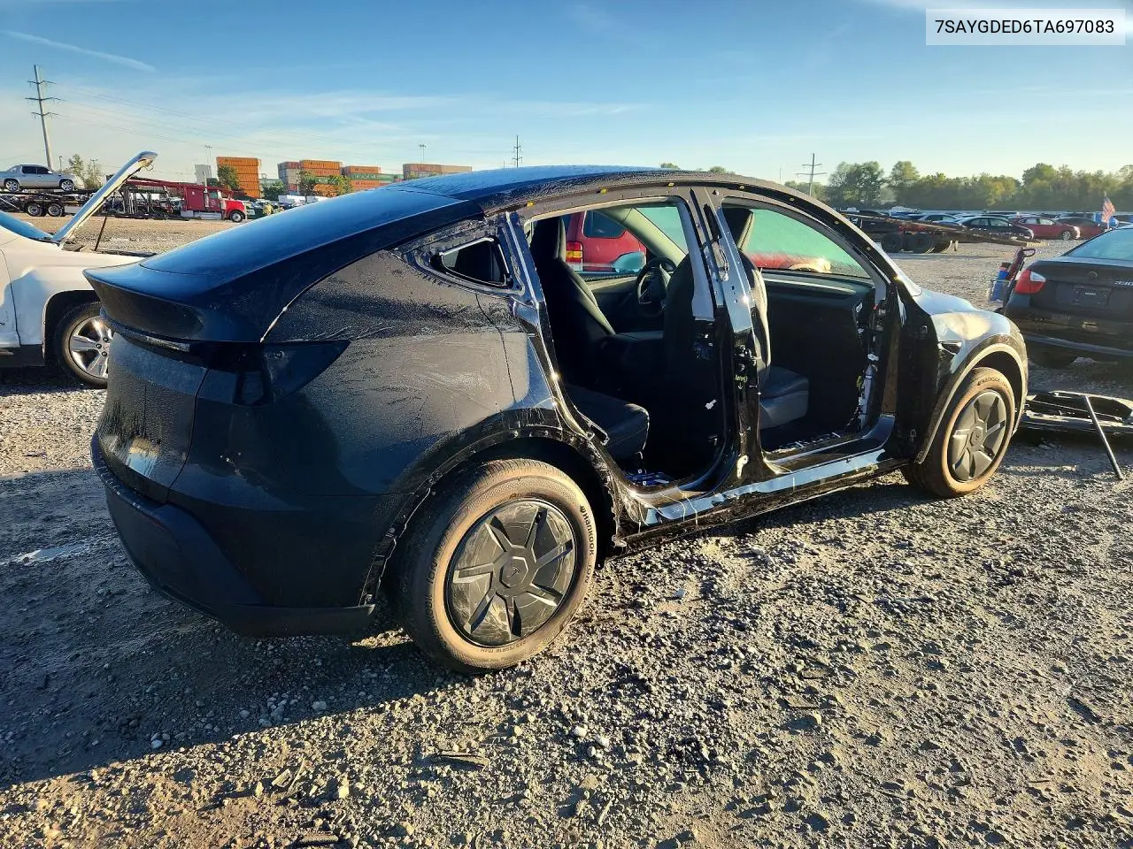 2026 TESLA MODEL Y VIN 7SAYGDED6TA697083 — фото 3