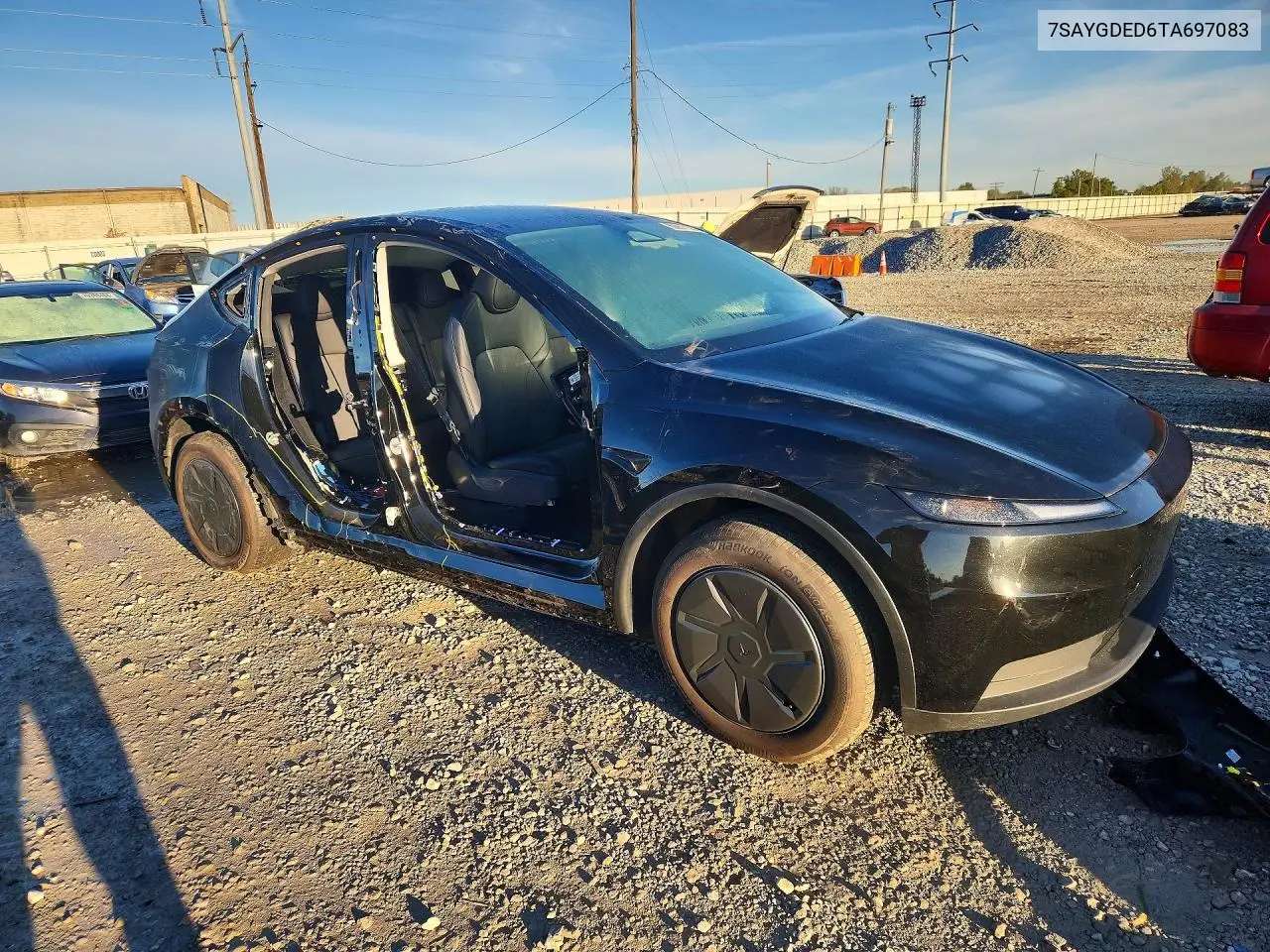 2026 TESLA MODEL Y VIN 7SAYGDED6TA697083 — фото 4