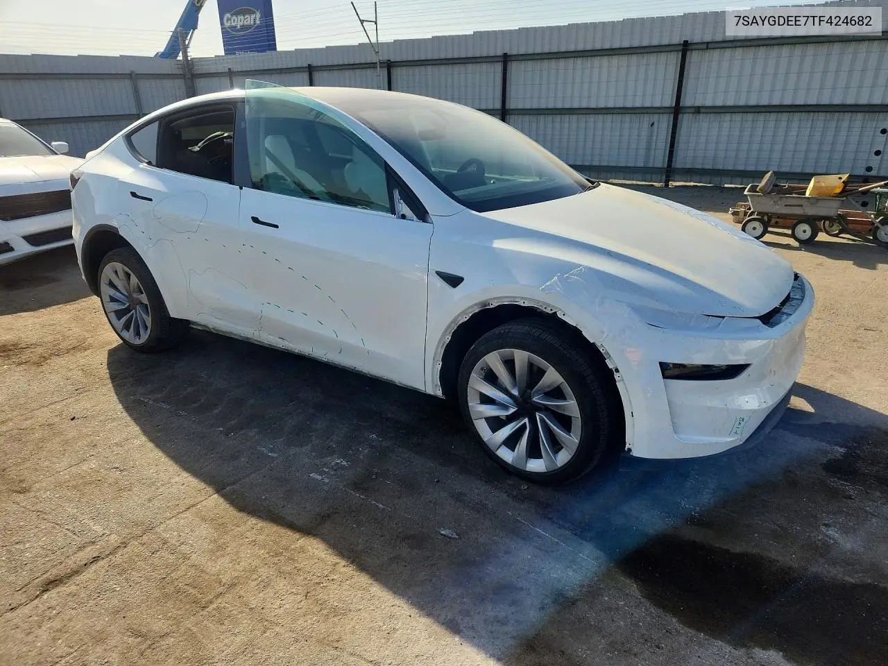 2026 TESLA MODEL Y VIN 7SAYGDEE7TF424682 — фото 4