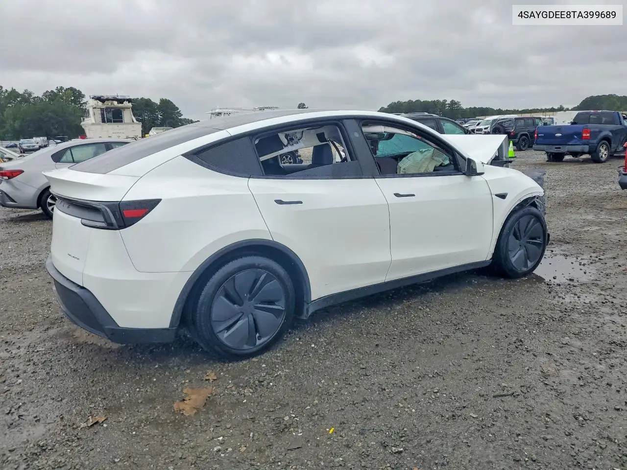 2026 TESLA MODEL Y VIN 7SAYGDEE8TA399689 — фото 3