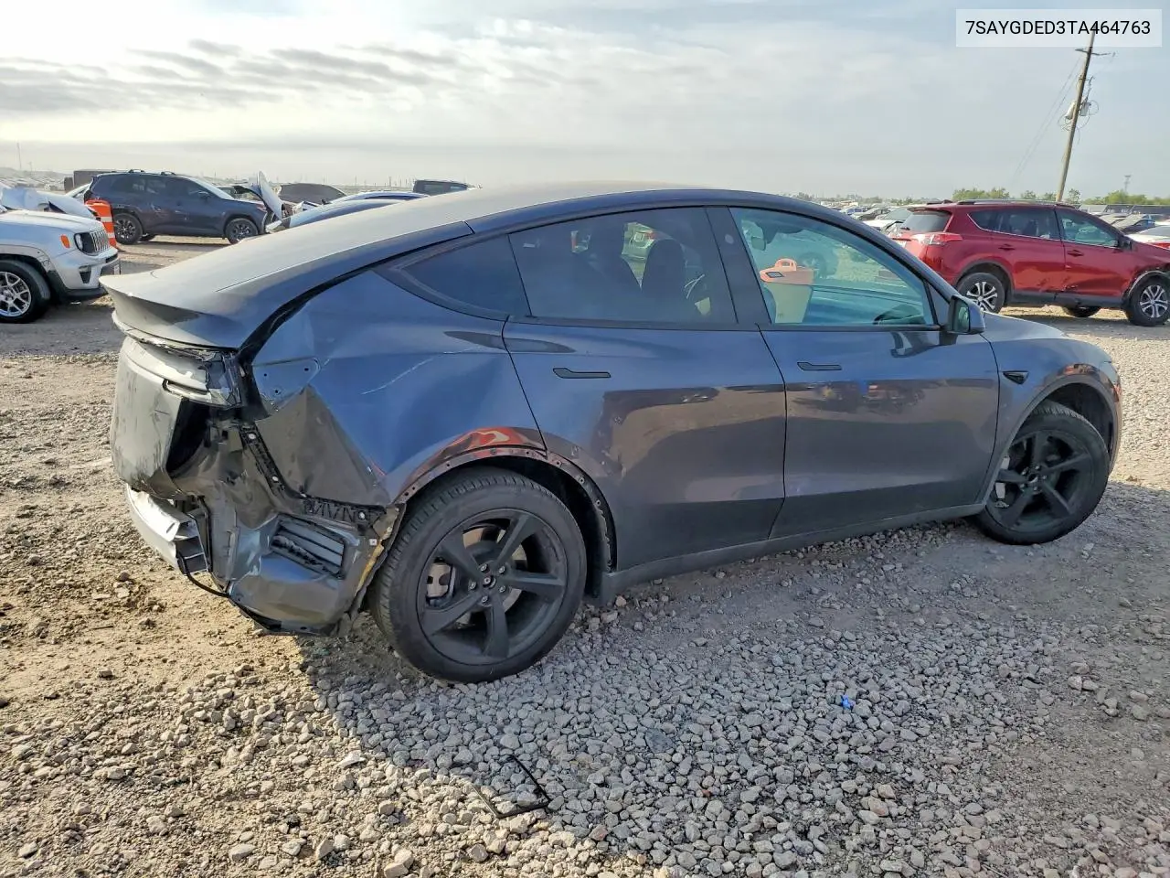2026 TESLA MODEL Y VIN 7SAYGDED3TA464763 — фото 3