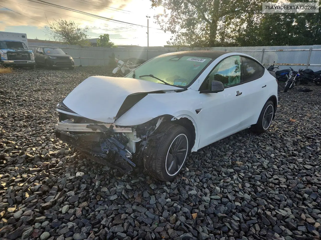TESLA MODEL Y 2026, VIN 7SAYGDEEXTA730286