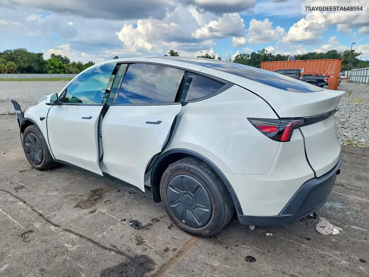 2026 TESLA MODEL Y VIN 7SAYGDEE5TA648594 — фото 2