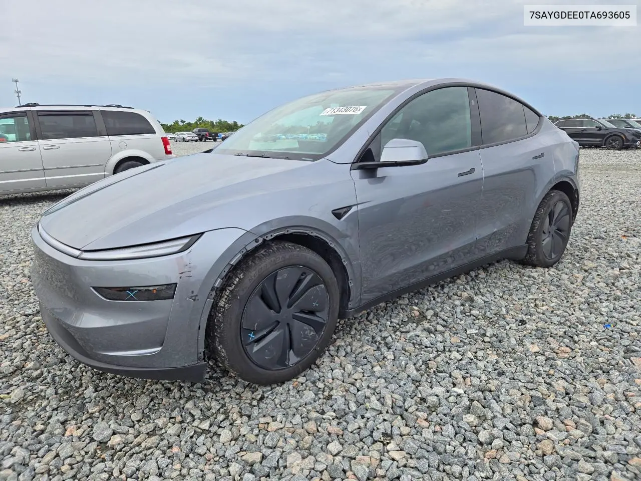 TESLA MODEL Y 2026, VIN 7SAYGDEE0TA693605