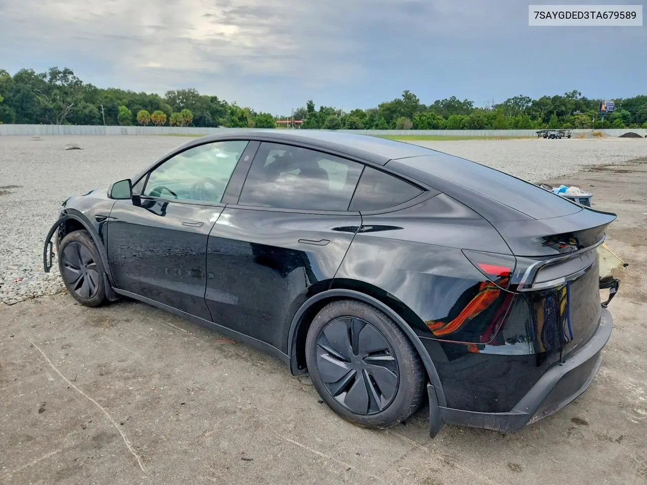 2026 TESLA MODEL Y VIN 7SAYGDED3TA679589 — фото 2