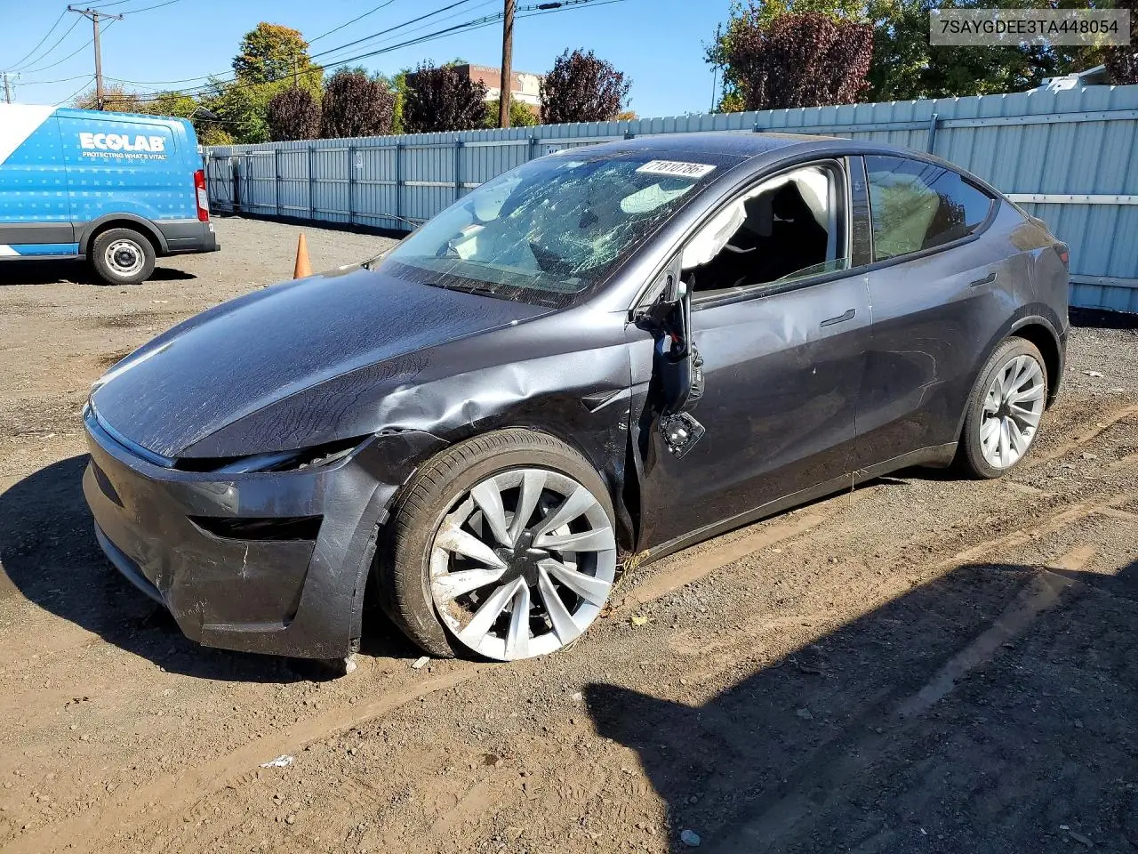 TESLA MODEL Y 2026, VIN 7SAYGDEE3TA448054