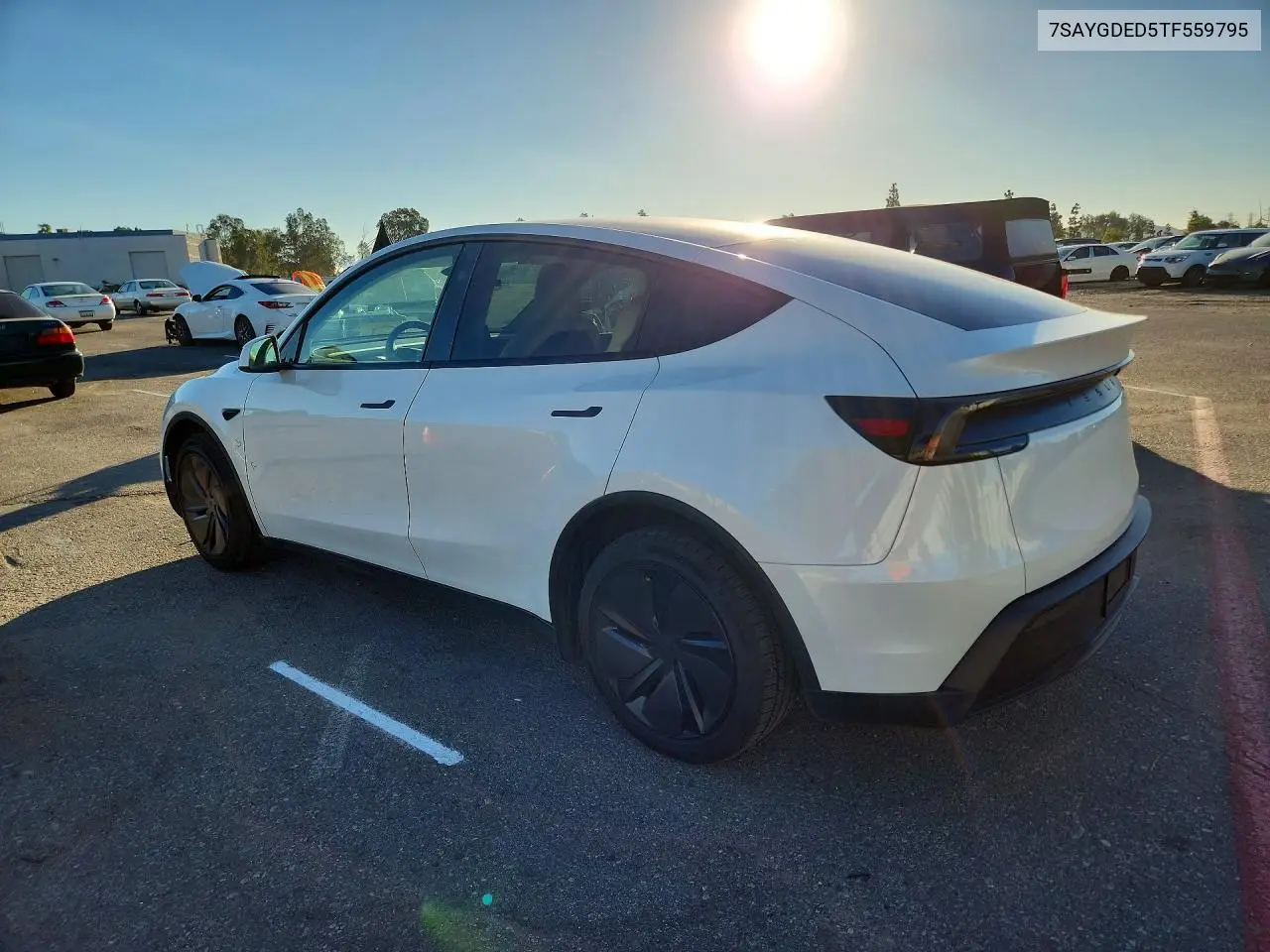 2026 TESLA MODEL Y VIN 7SAYGDED5TF559795 — фото 2