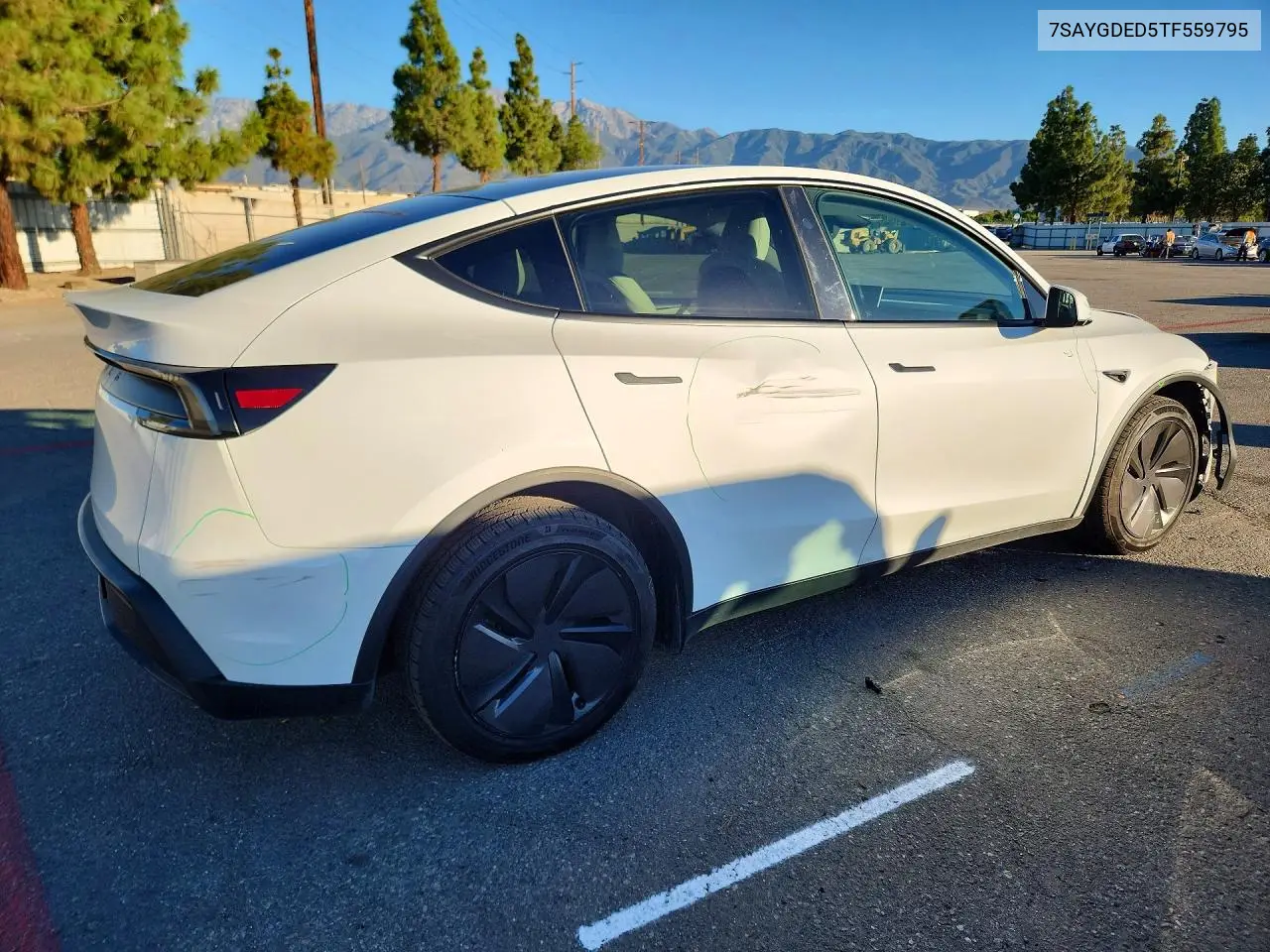 2026 TESLA MODEL Y VIN 7SAYGDED5TF559795 — фото 3