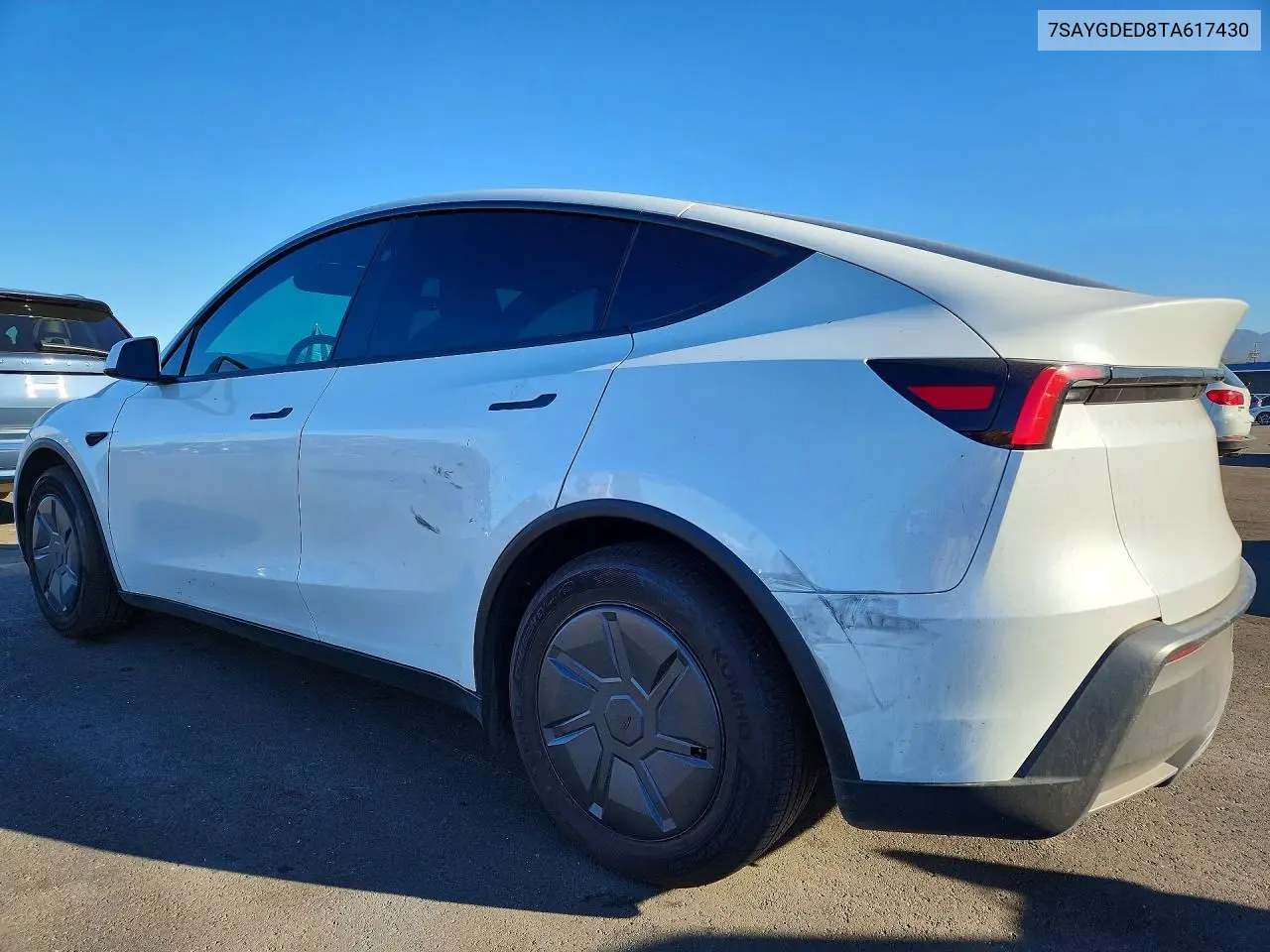 2026 TESLA MODEL Y VIN 7SAYGDED8TA617430 — фото 2