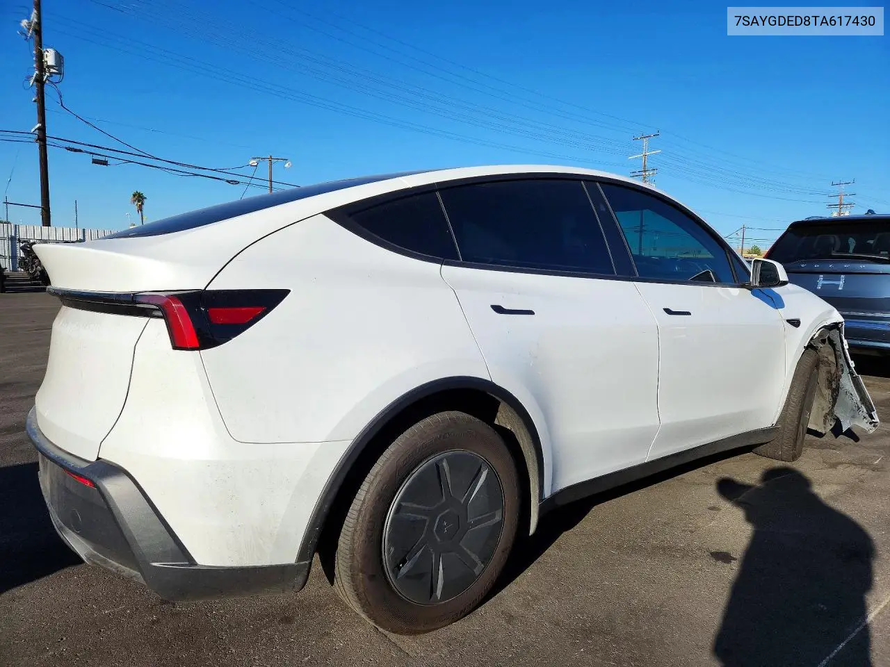 2026 TESLA MODEL Y VIN 7SAYGDED8TA617430 — фото 3