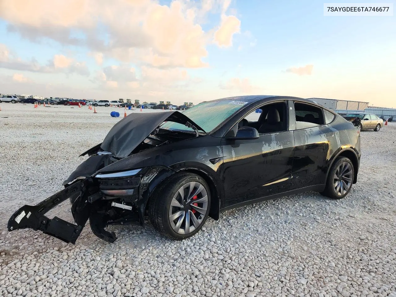 TESLA MODEL Y 2026, VIN 7SAYGDEE6TA746677