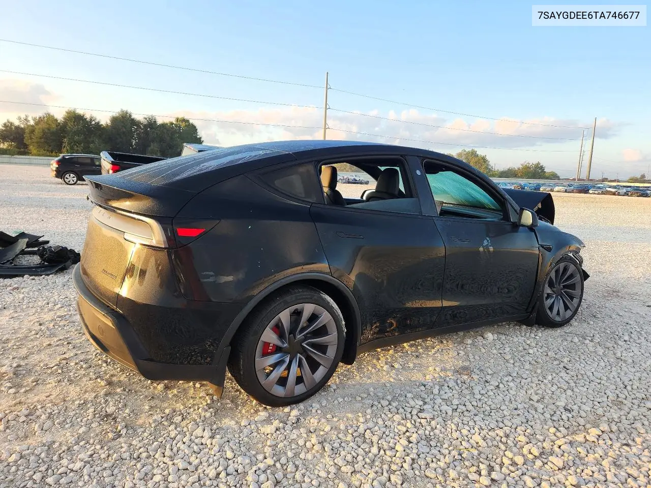 2026 TESLA MODEL Y VIN 7SAYGDEE6TA746677 — фото 3