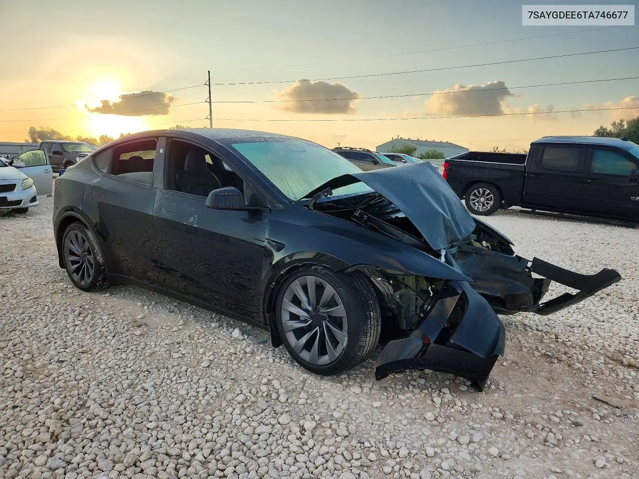 2026 TESLA MODEL Y VIN 7SAYGDEE6TA746677 — фото 4