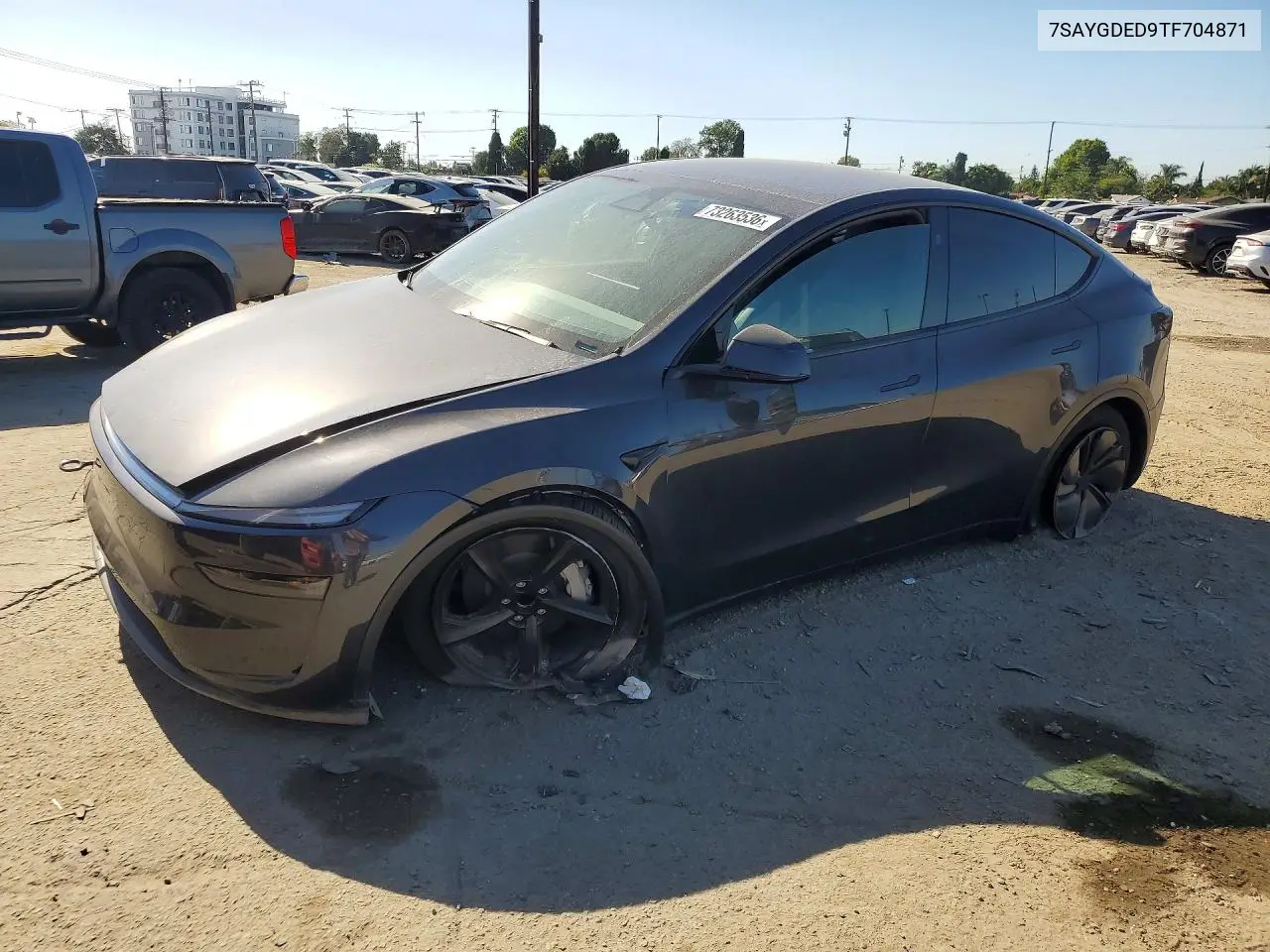 TESLA MODEL Y 2026, VIN 7SAYGDED9TF704871