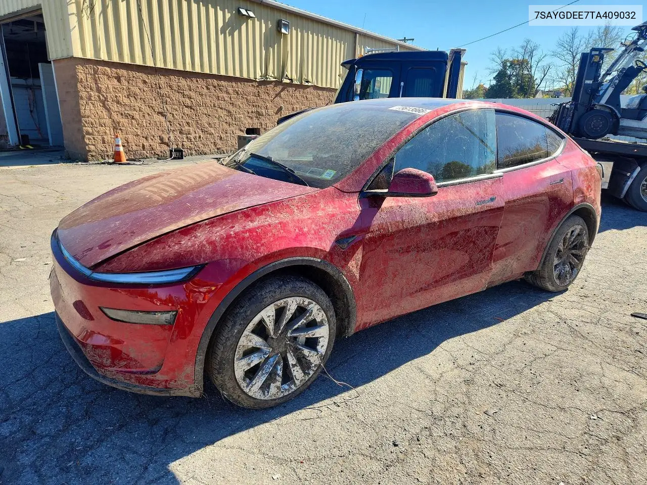 TESLA MODEL Y 2026, VIN 7SAYGDEE7TA409032