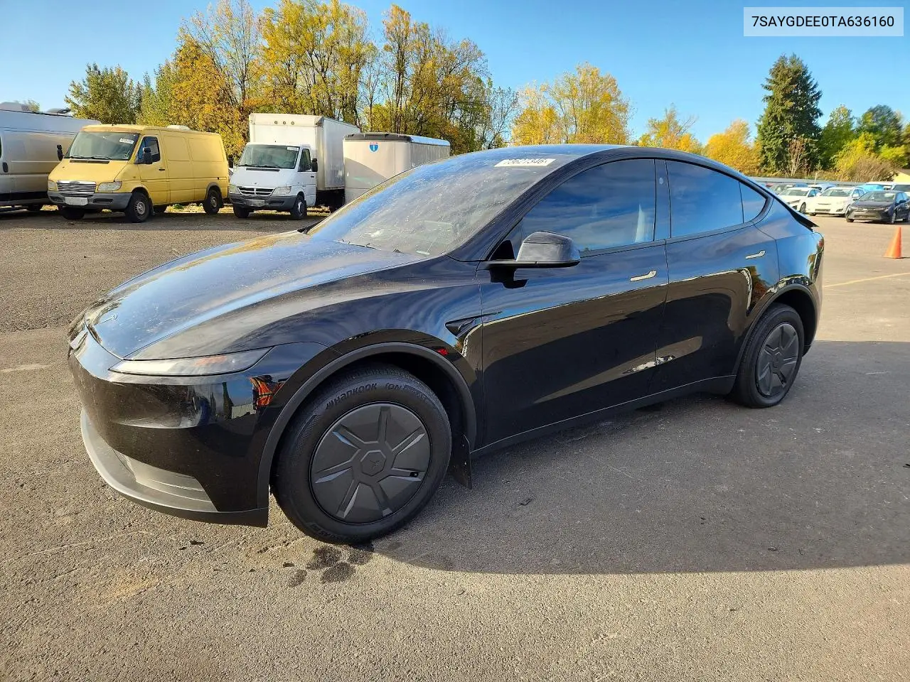 TESLA MODEL Y 2026, VIN 7SAYGDEE0TA636160