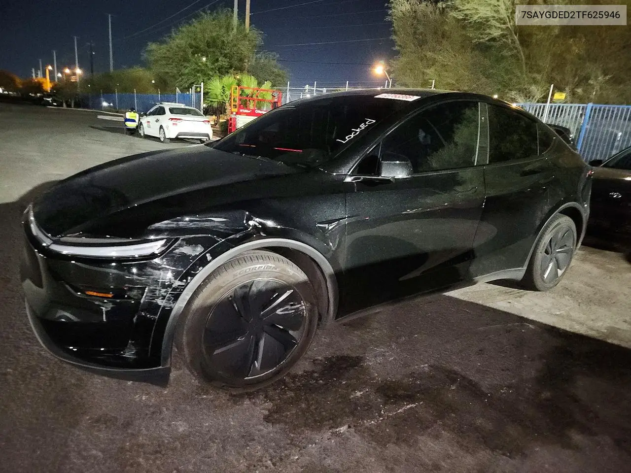 TESLA MODEL Y 2026, VIN 7SAYGDED2TF625946