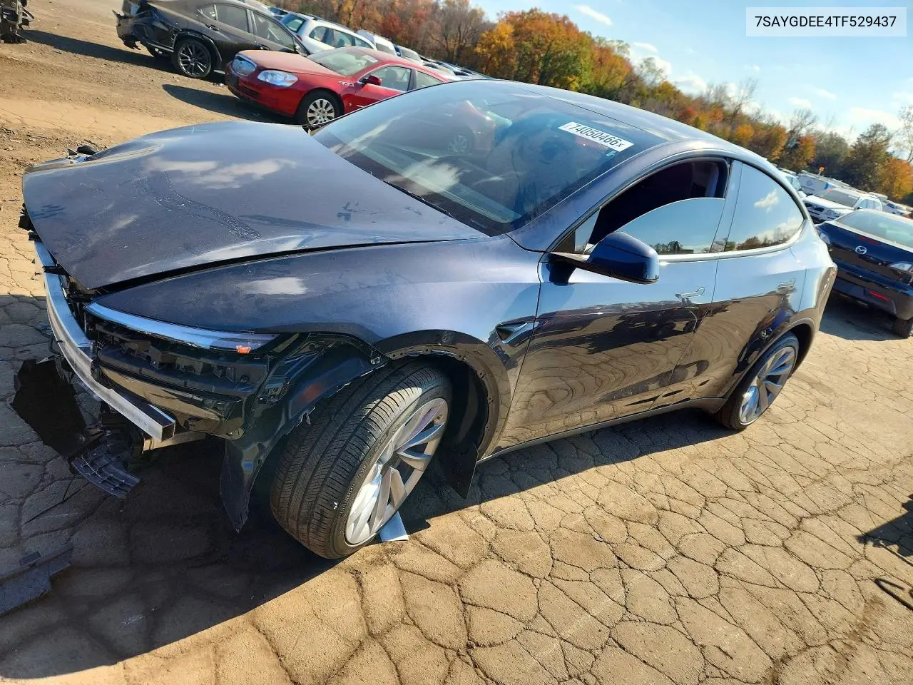 TESLA MODEL Y 2026, VIN 7SAYGDEE4TF529437