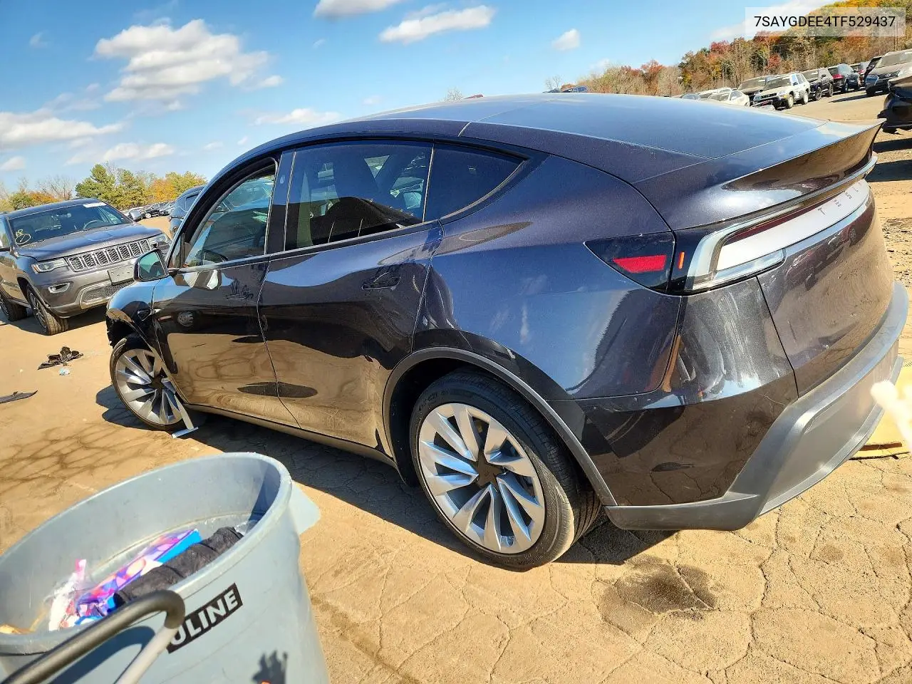 2026 TESLA MODEL Y VIN 7SAYGDEE4TF529437 — фото 2