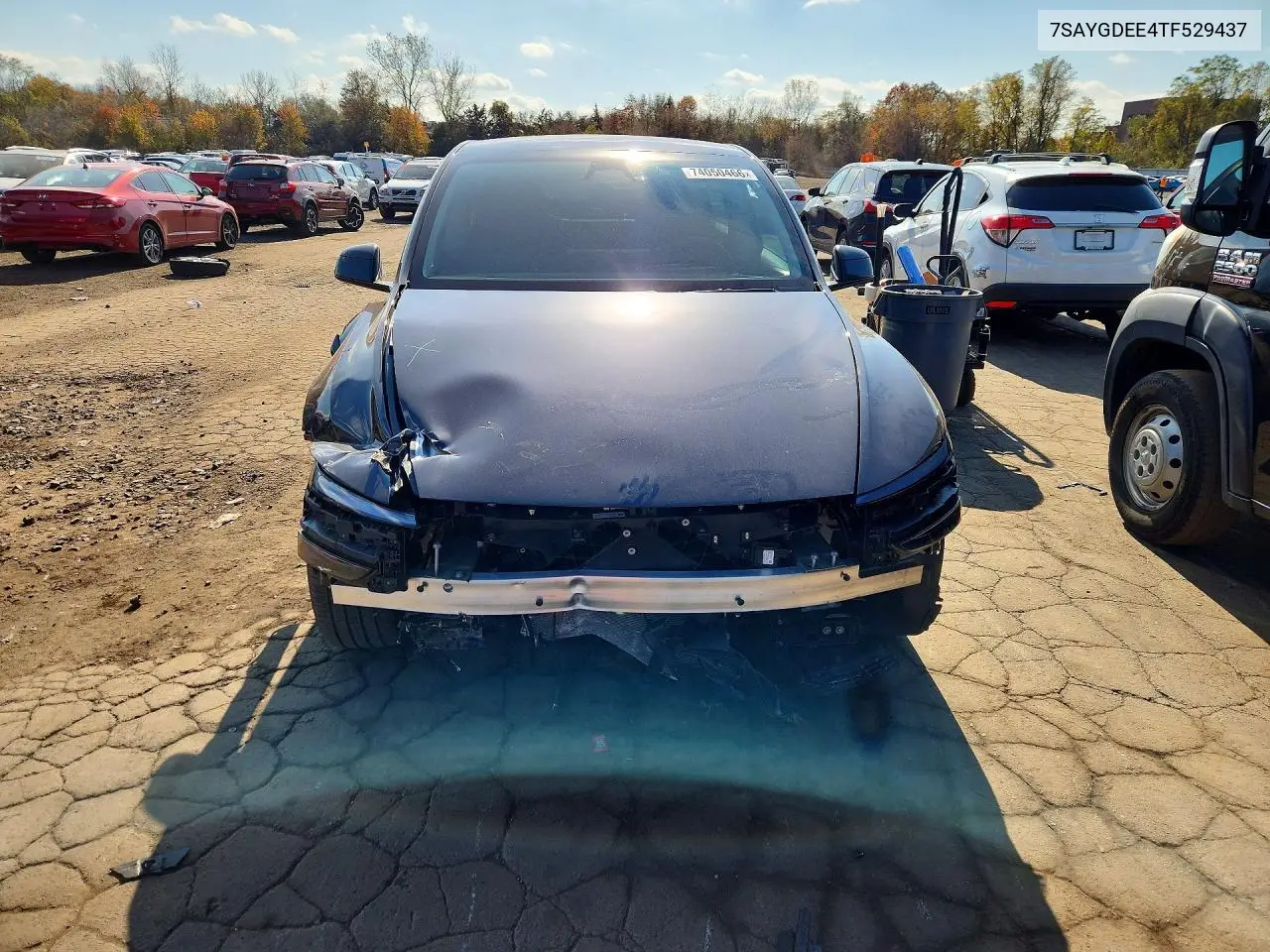2026 TESLA MODEL Y VIN 7SAYGDEE4TF529437 — фото 5